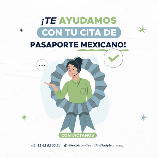 Cita pasaporte mexicano