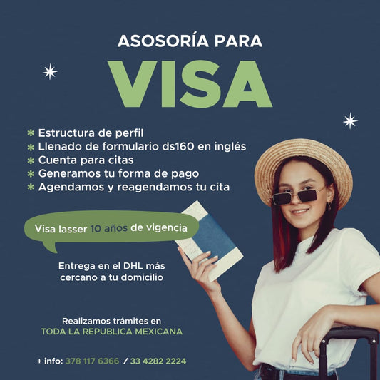 Asesoría de visa nueva/primera vez
